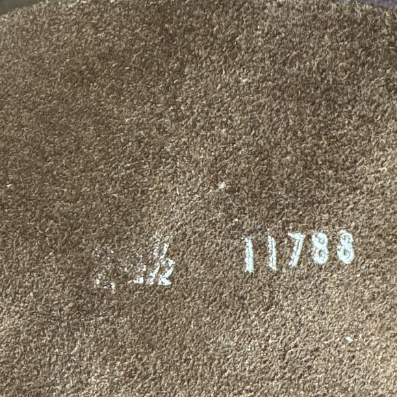 Raywelt Brown Leather Square Toe Fringe Roper Lace Up Ankle Boot Size  7.5 - Picture 14 of 17